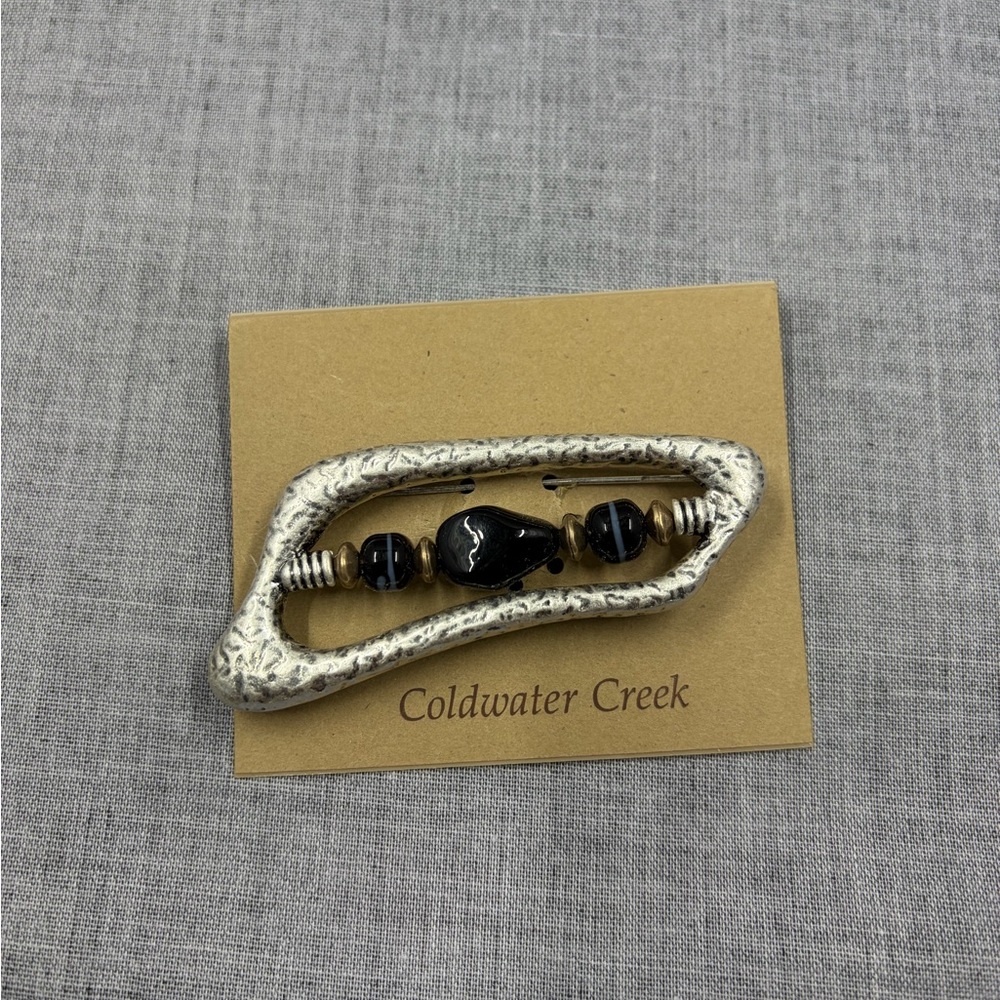 Coldwater Creek silver broach